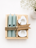 CADEAUSET HART MINTGROEN