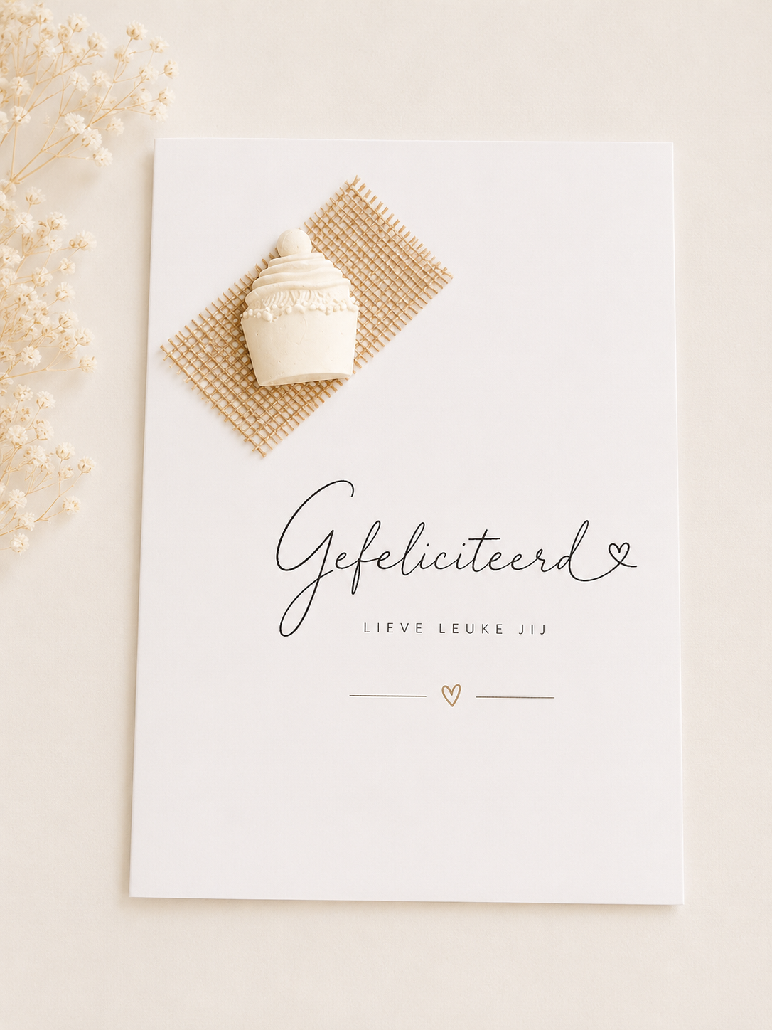 KAART" GEFELICITEERD!".