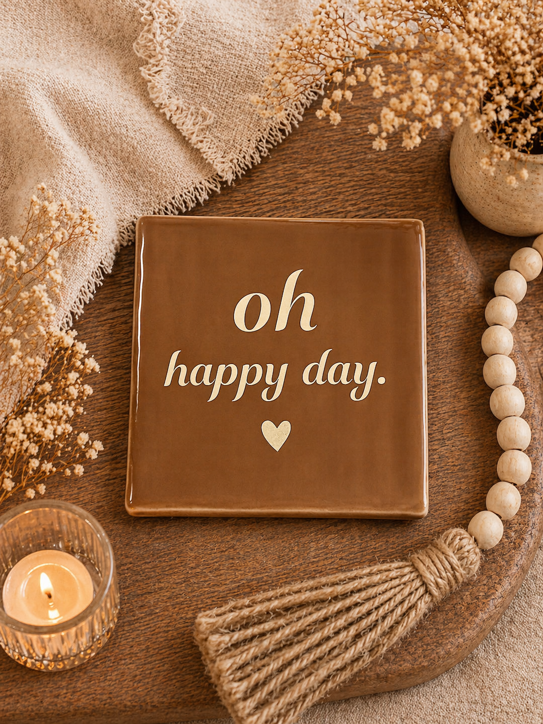 TEGELTJE "OH HAPPY DAY".
