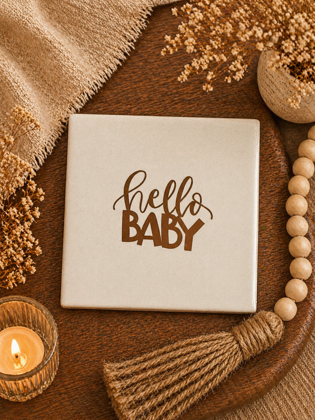 TEGELTJE "HELLO BABY".