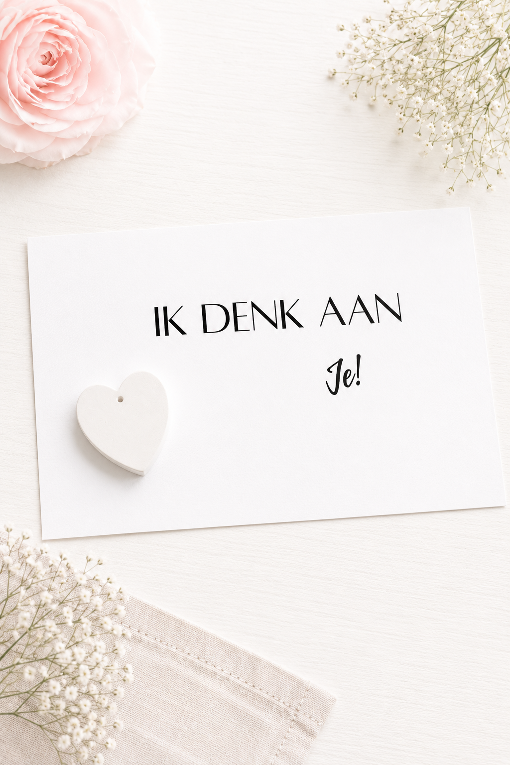 KAART "IK DENK AAN JOU!".