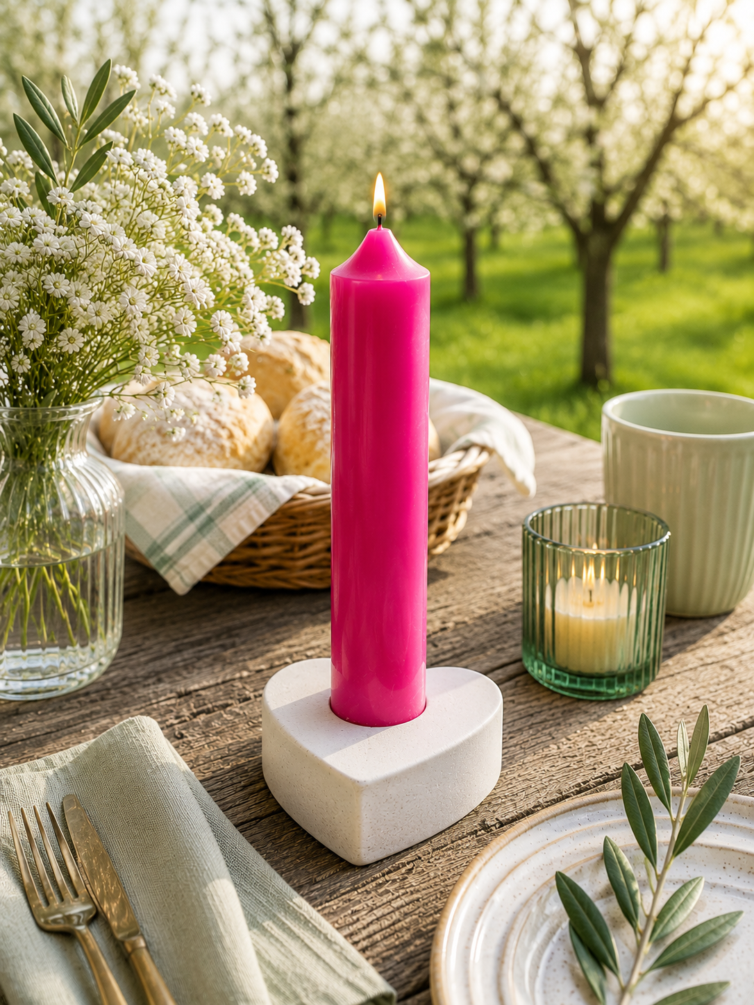 DINER KAARS FUCHSIA