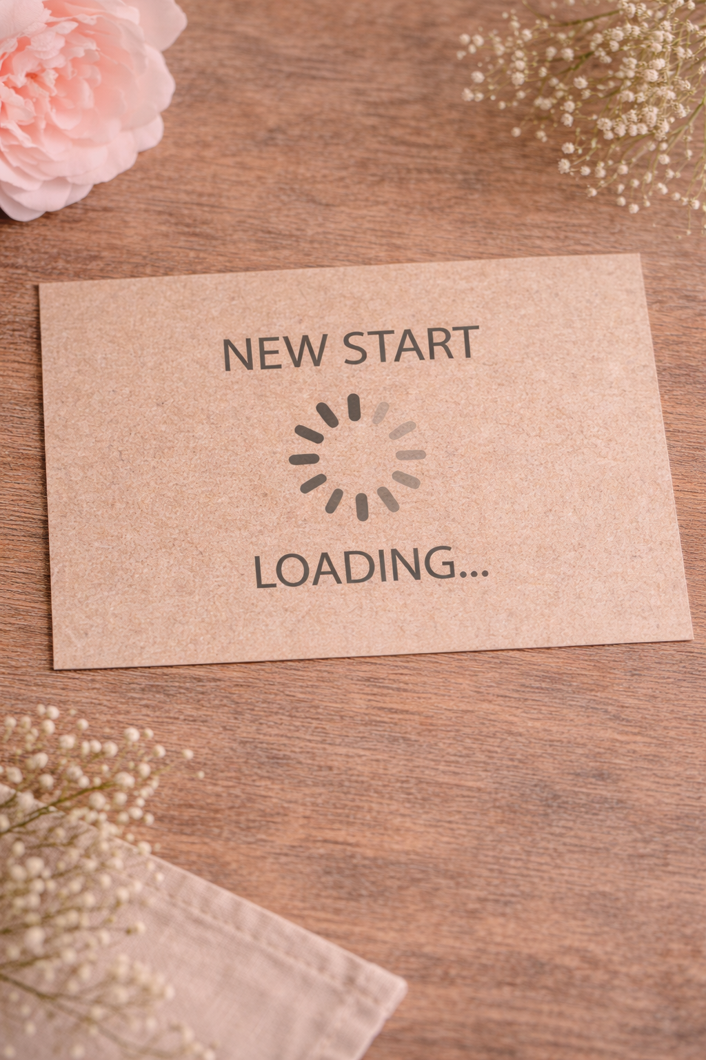 KAART "NIEUWE START".